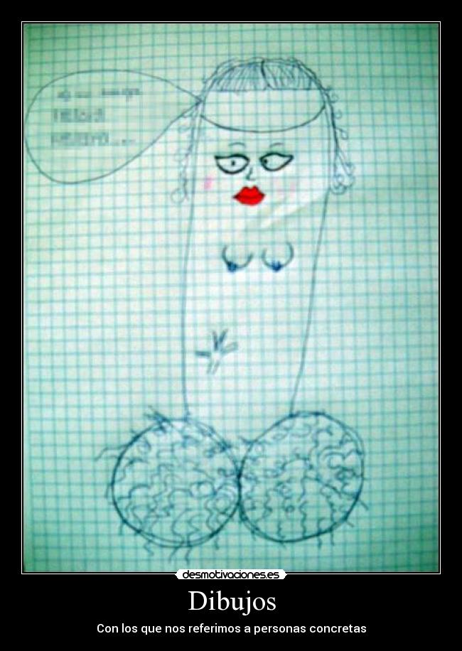 Dibujos - Con los que nos referimos a personas concretas