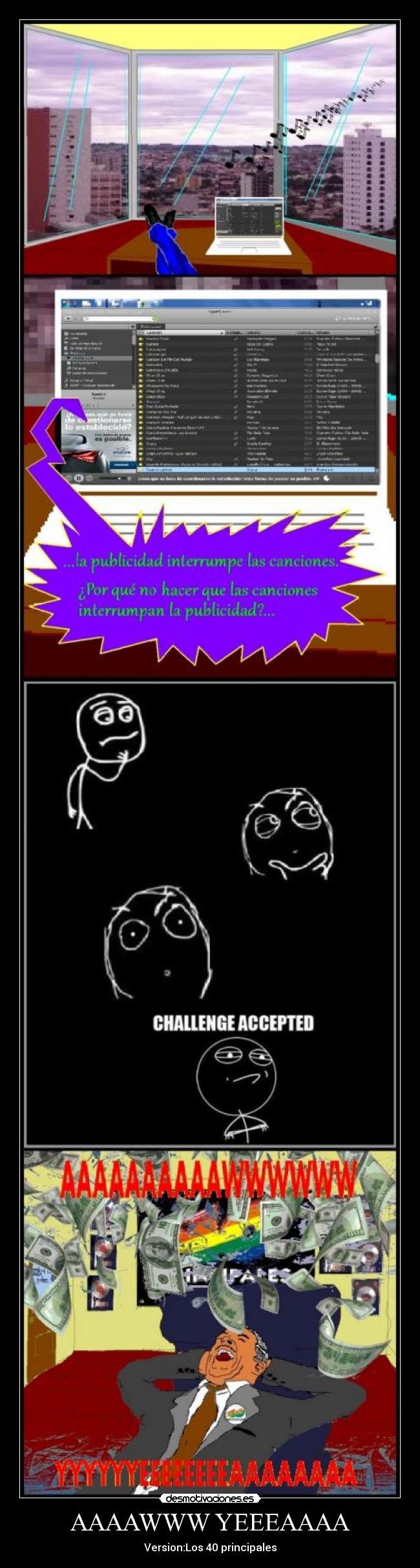 AAAAWWW YEEEAAAA - Version:Los 40 principales