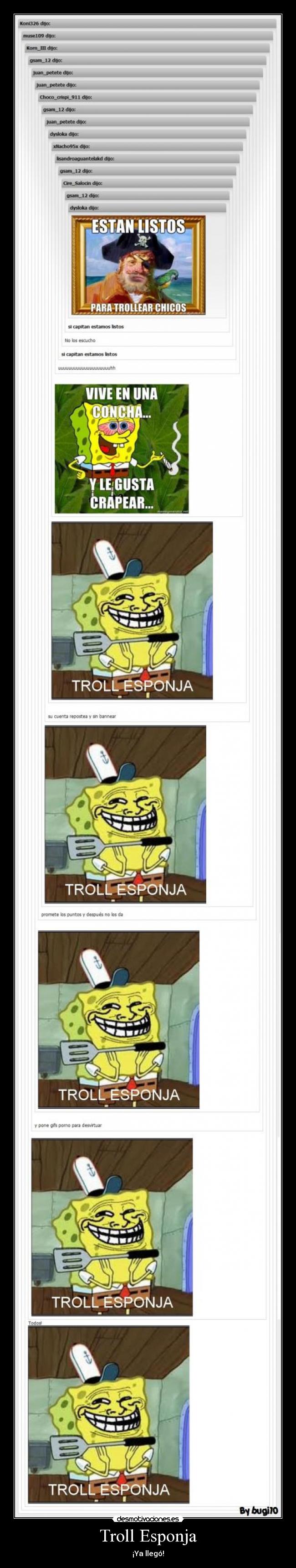 Troll Esponja -