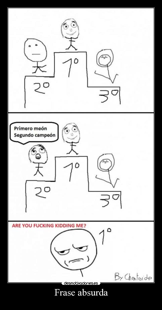 Frase absurda - 