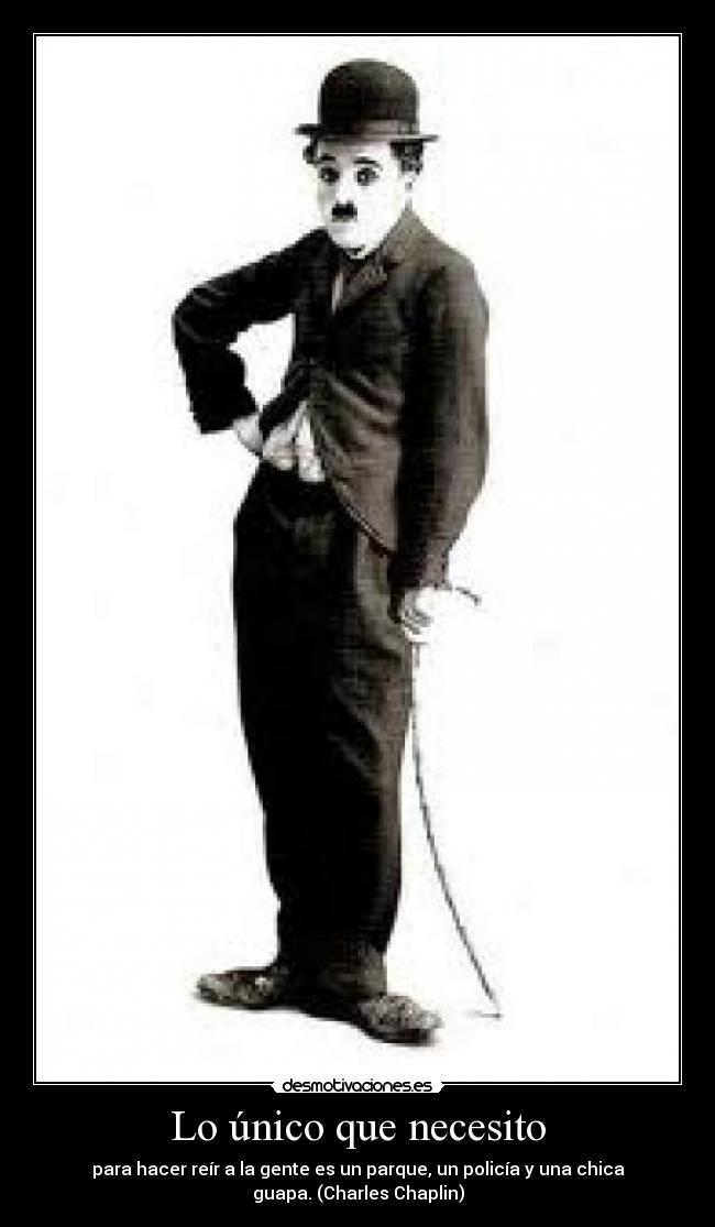 carteles chaplin charles eso risas diversion cine desmotivaciones