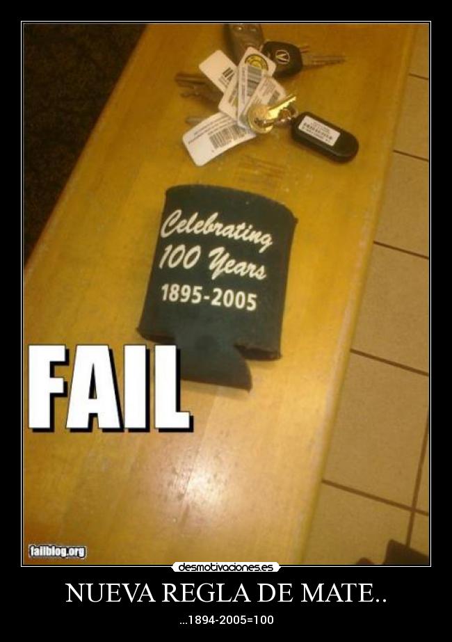 NUEVA REGLA DE MATE.. -
