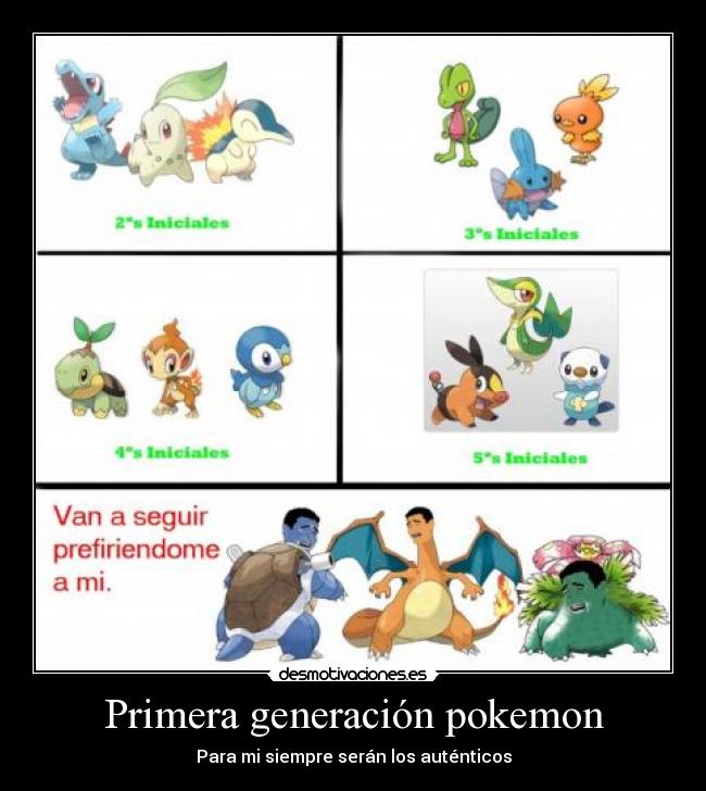 Primera generación pokemon -