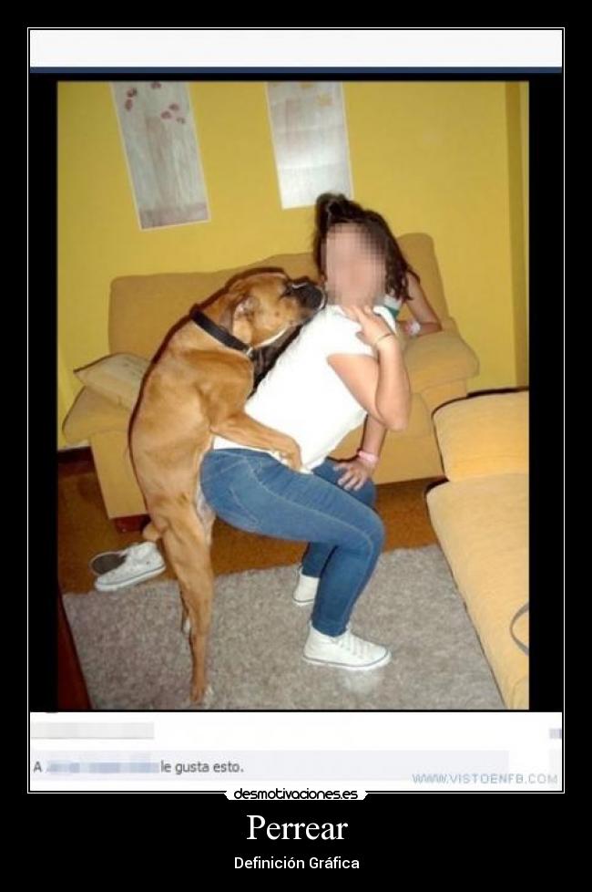 Perrear - Definición Gráfica