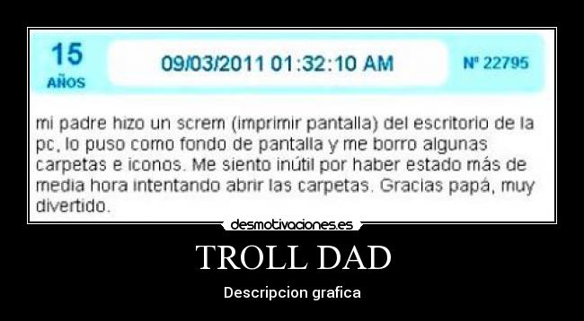 TROLL DAD -