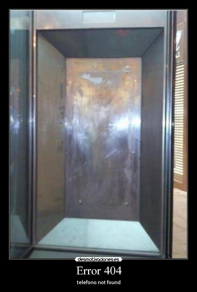 carteles error 404 desmotivaciones