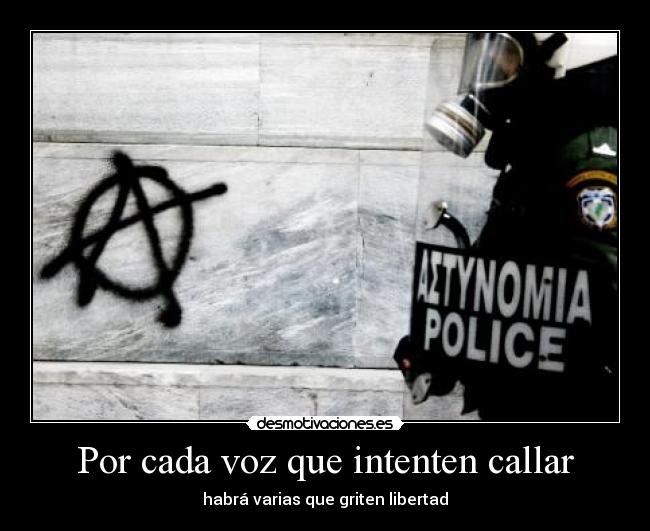 Por cada voz que intenten callar - 