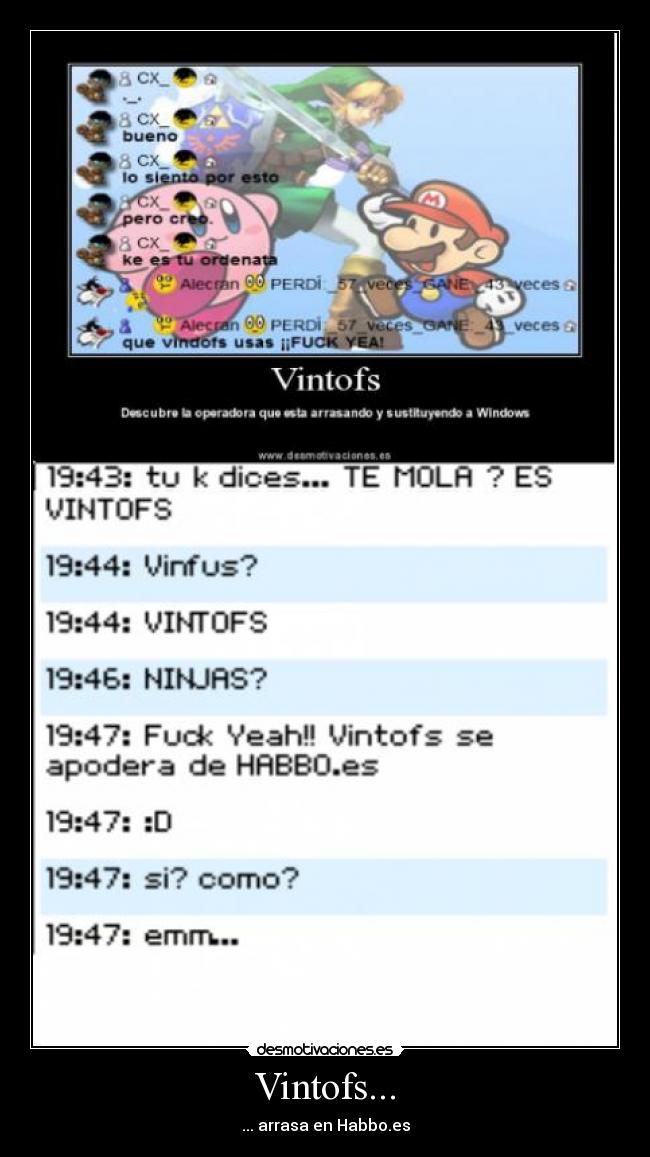 Vintofs... - ... arrasa en Habbo.es