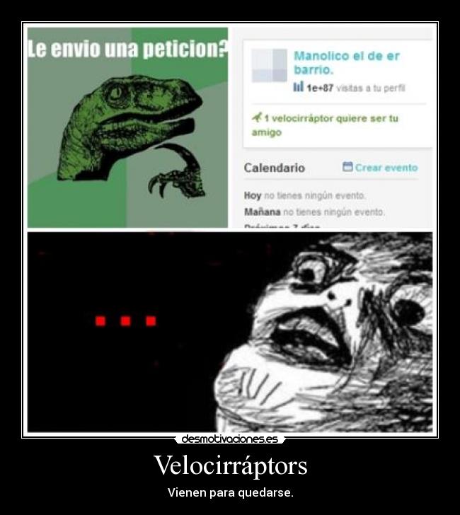 Velocirráptors - Vienen para quedarse.