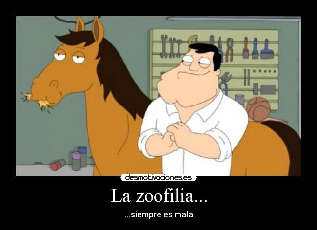 La zoofilia... - 