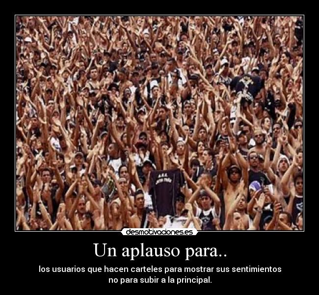 Un aplauso para.. - 