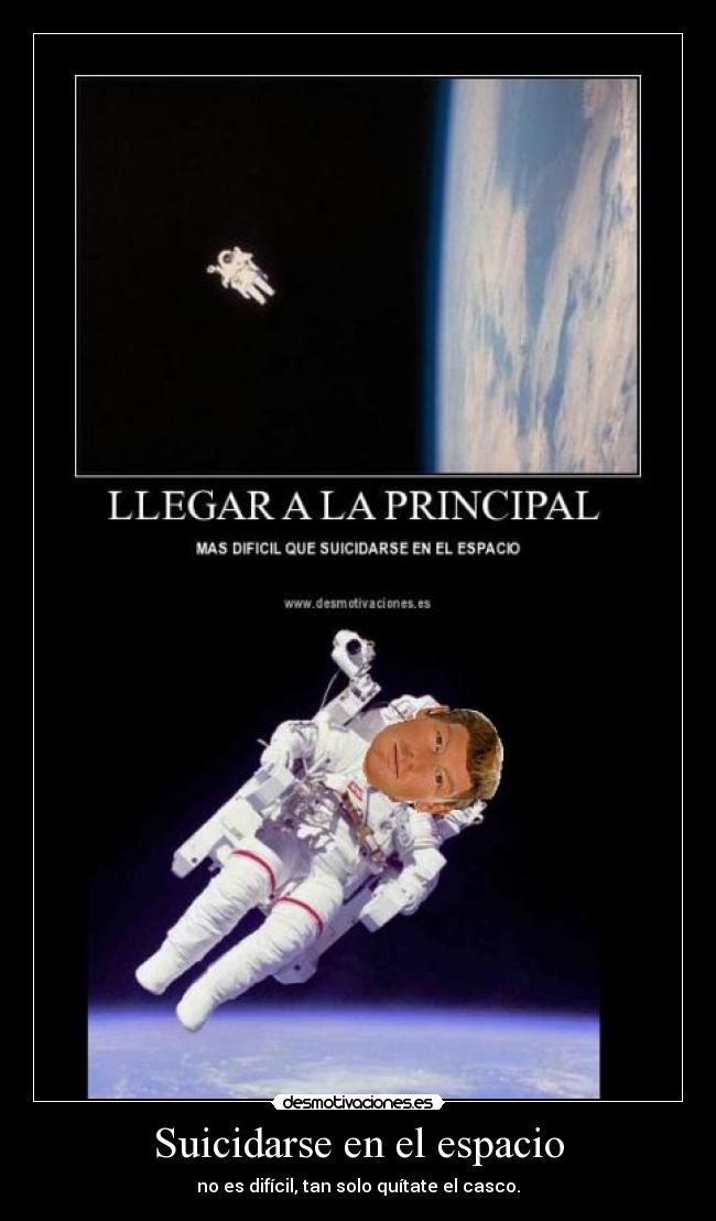 Suicidarse en el espacio - 