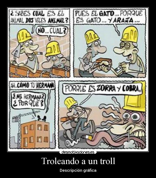 Troleando a un troll -