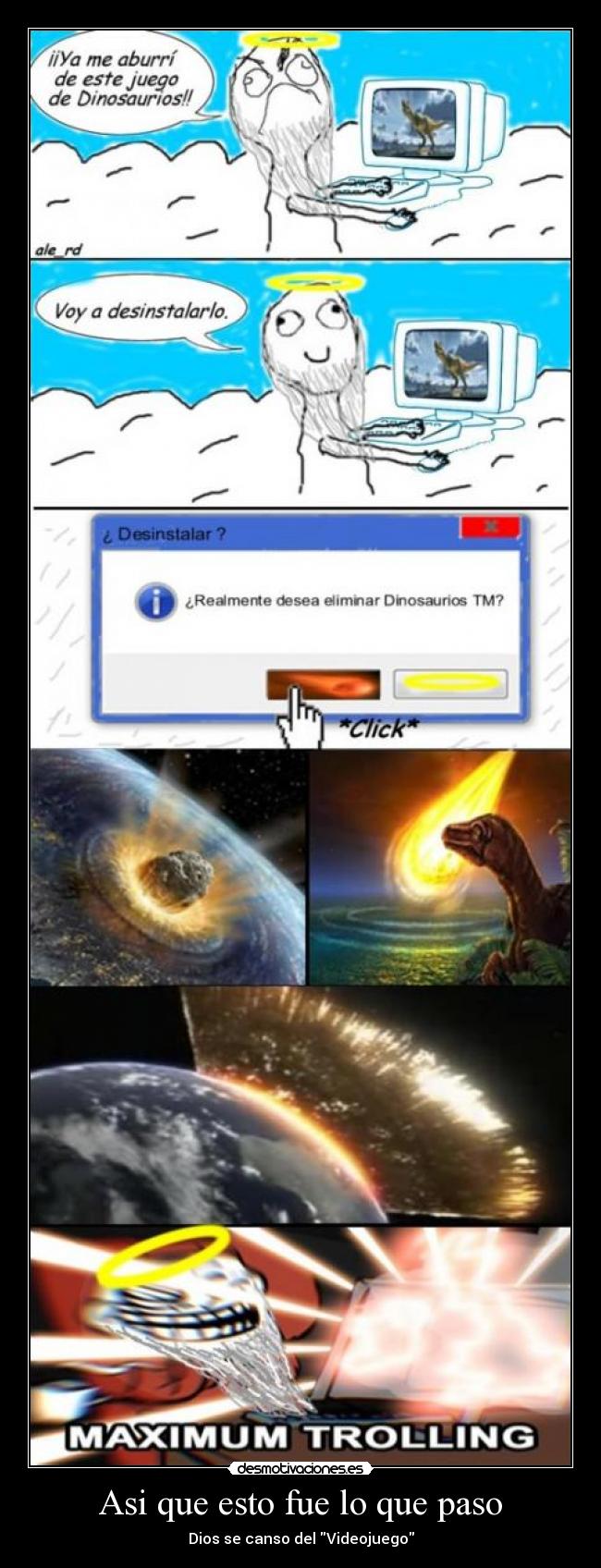 Asi que esto fue lo que paso -