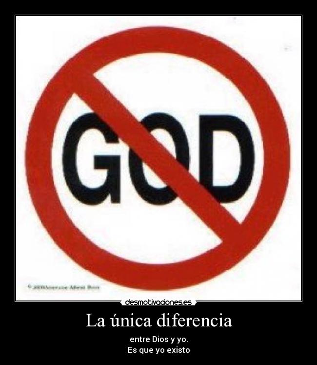 La única diferencia -