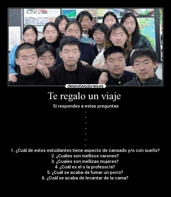 Te regalo un viaje -