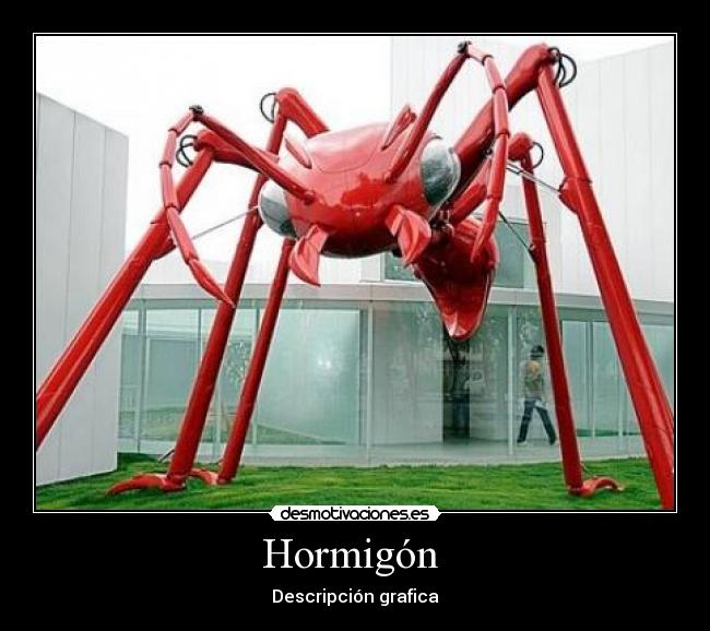 Hormigón  - Descripción grafica