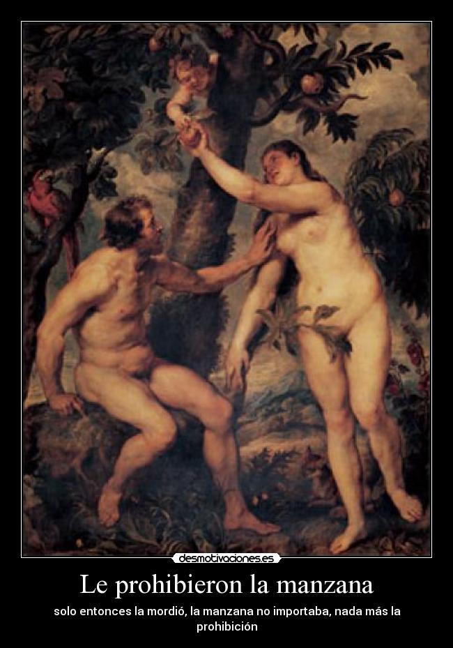 Le prohibieron la manzana - 