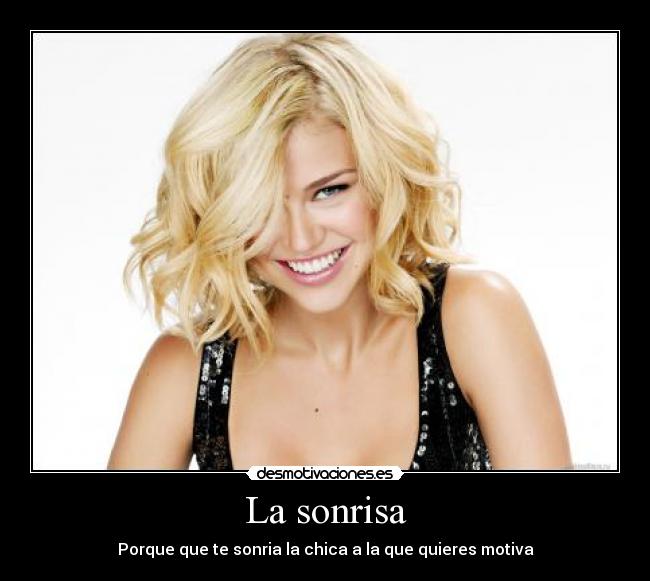 La sonrisa -