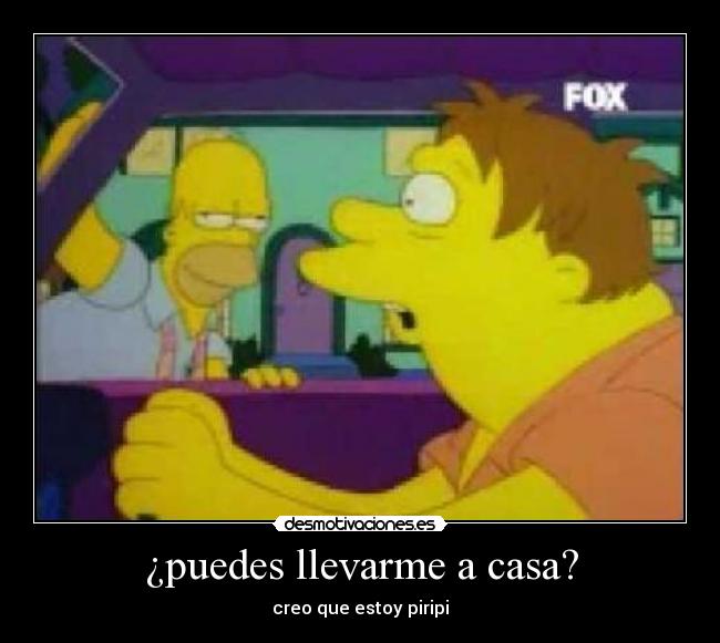 ¿puedes llevarme a casa? - 