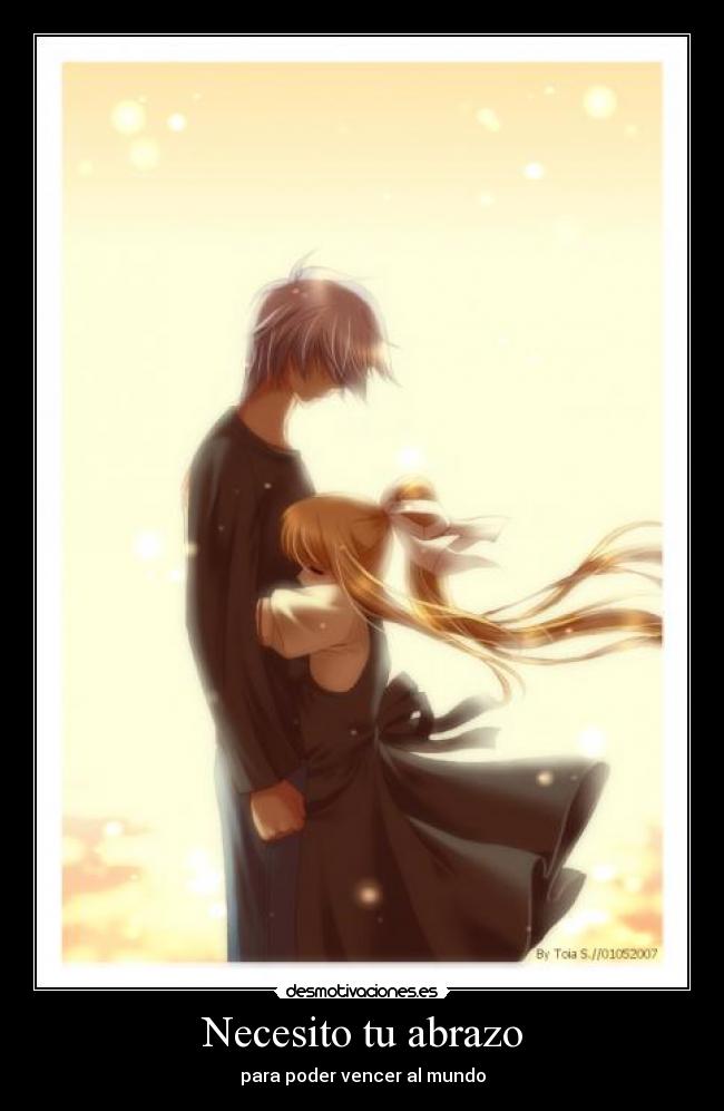 Necesito tu abrazo - 