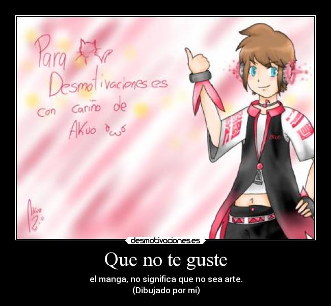 Que no te guste -