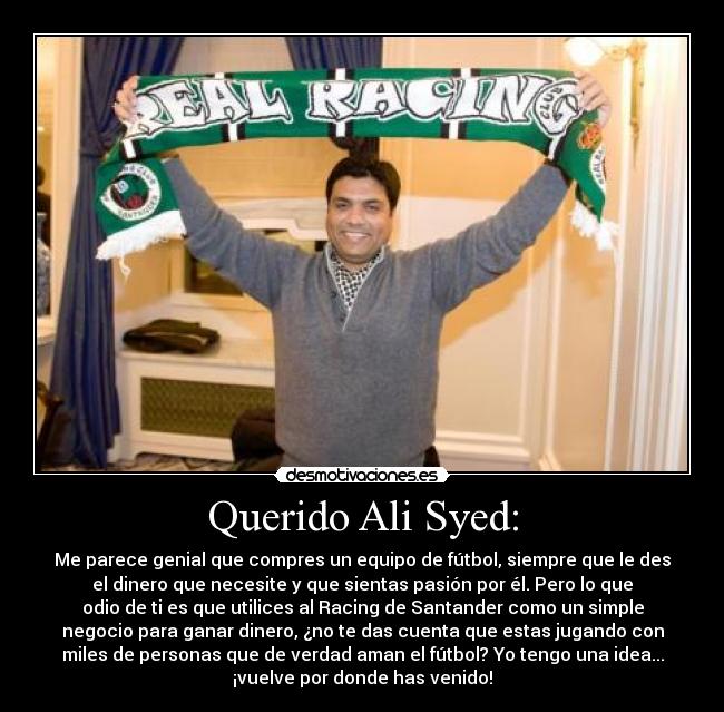 carteles ali syed negocio desmotivaciones