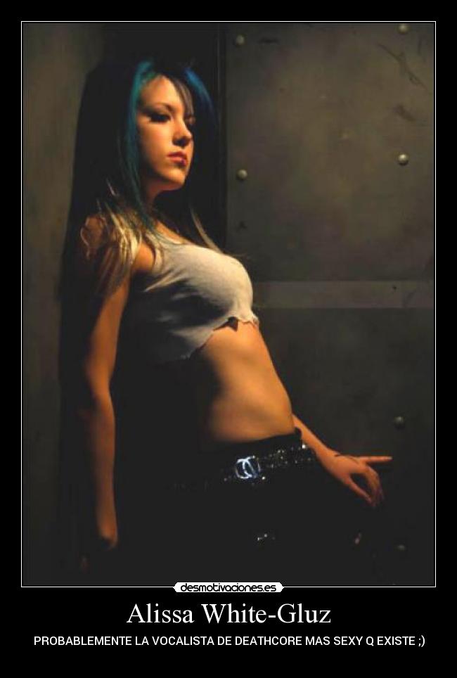 carteles alissa white-gluz desmotivaciones