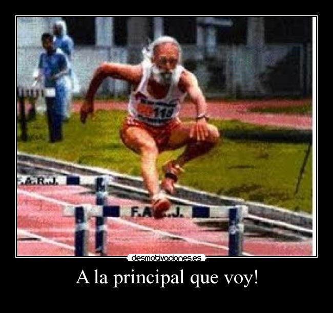 carteles principal corredor viejo desmotivaciones