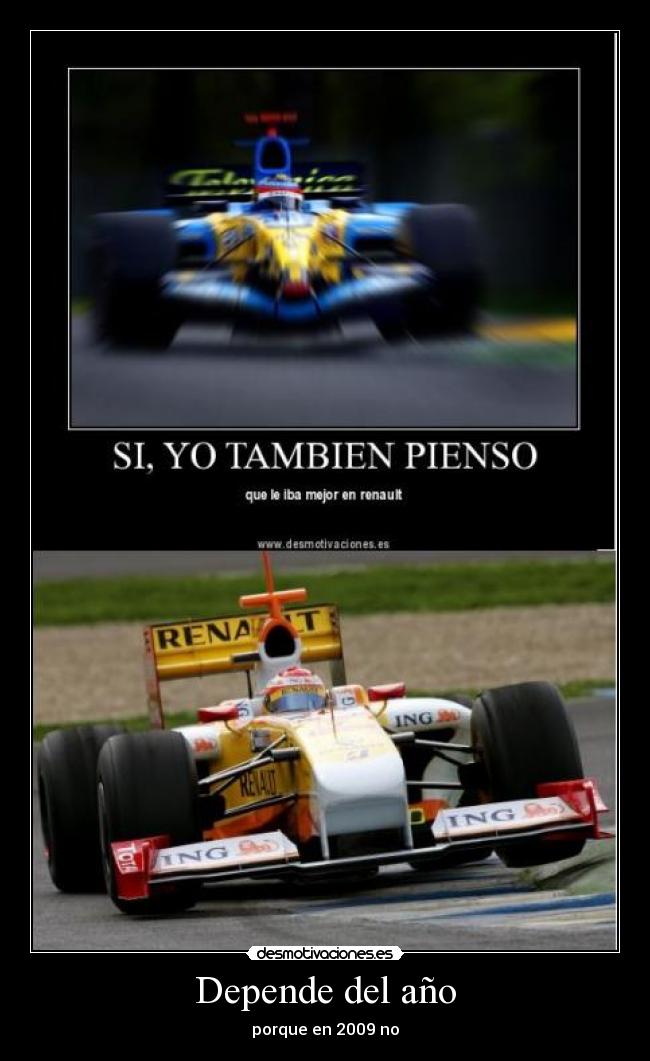 Depende del año - porque en 2009 no