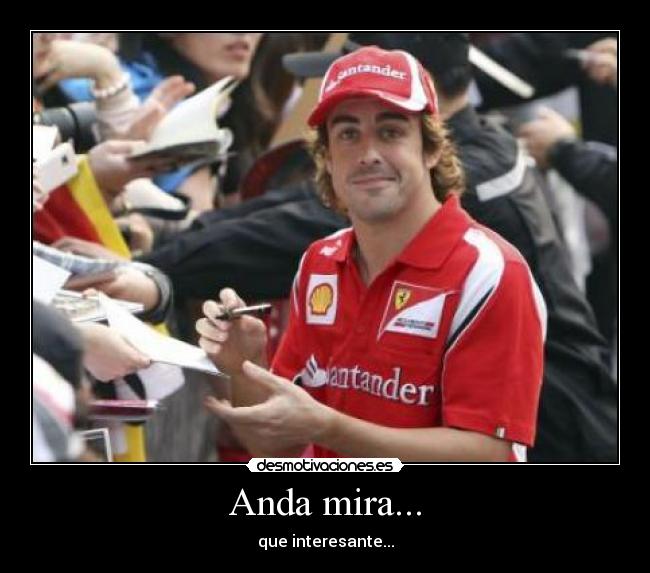 Anda mira... - que interesante...