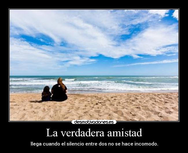 La verdadera amistad - 