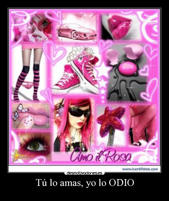 Tú lo amas, yo lo ODIO - 