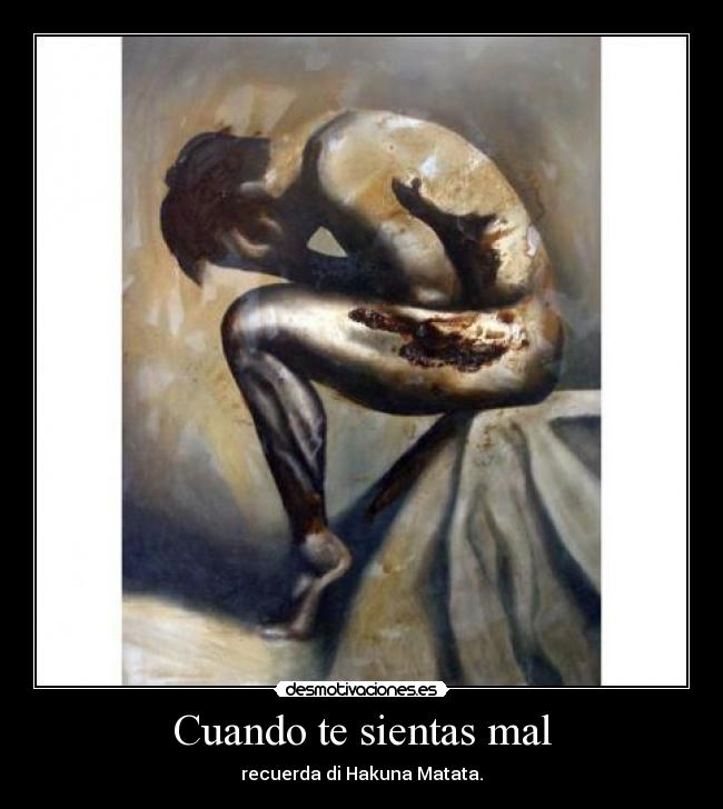 Cuando te sientas mal - 