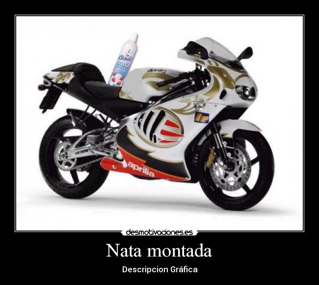 Nata montada - Descripcion Gráfica