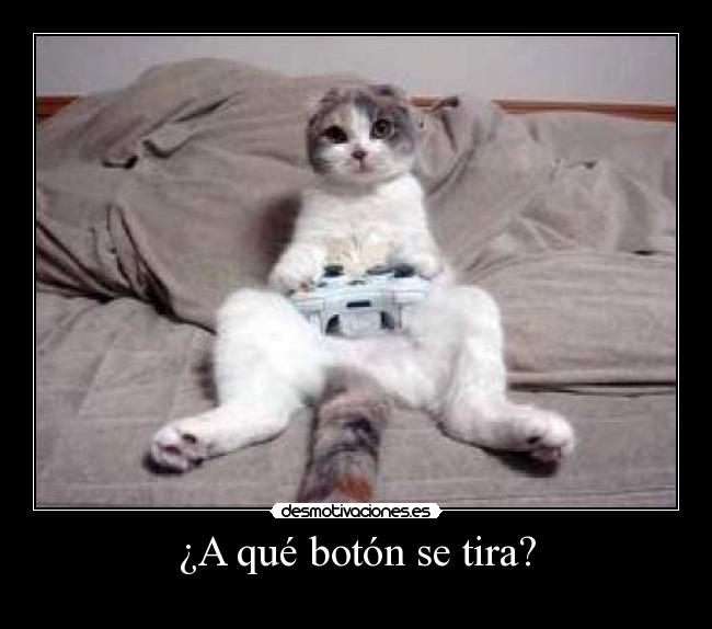 ¿A qué botón se tira? -