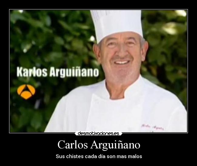 Carlos Arguiñano - Sus chistes cada día son mas malos