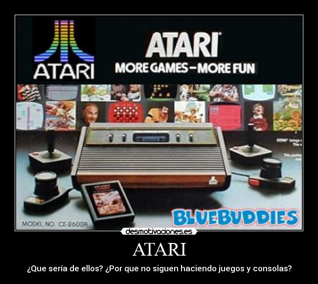 carteles atari desaparece juegos consolas desmotivaciones