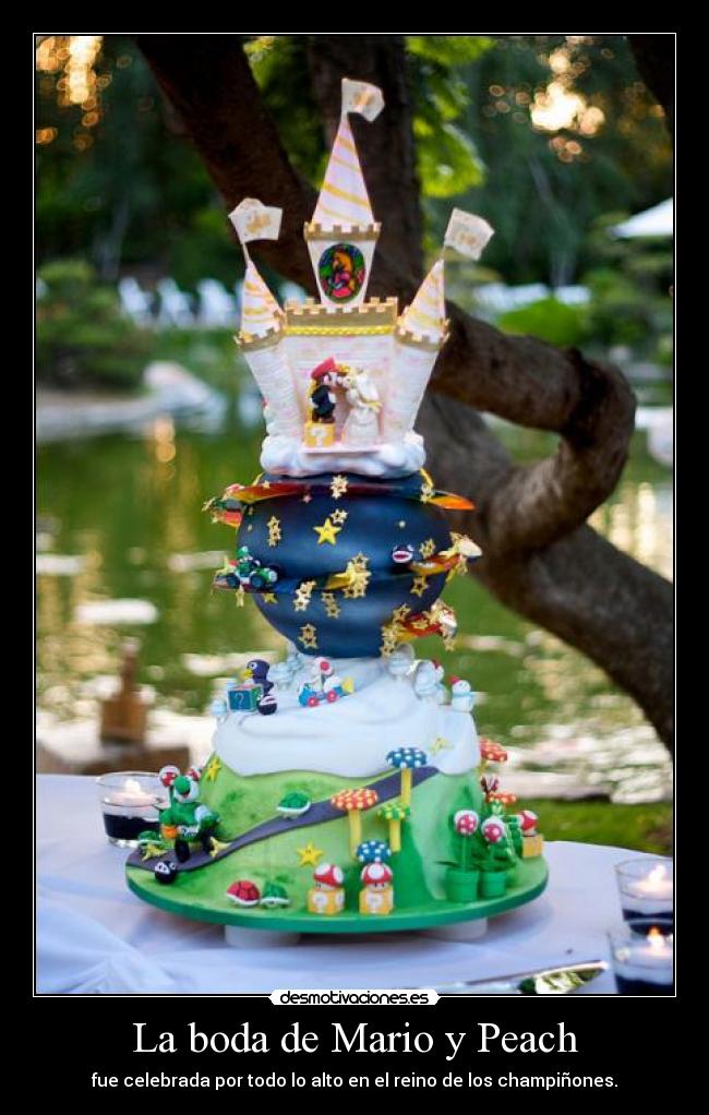 La boda de Mario y Peach - 