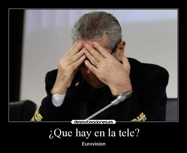 ¿Que hay en la tele? - Eurovision
