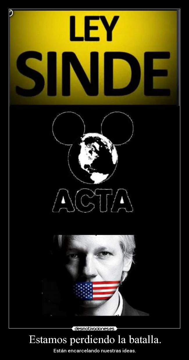 Estamos perdiendo la batalla. - 