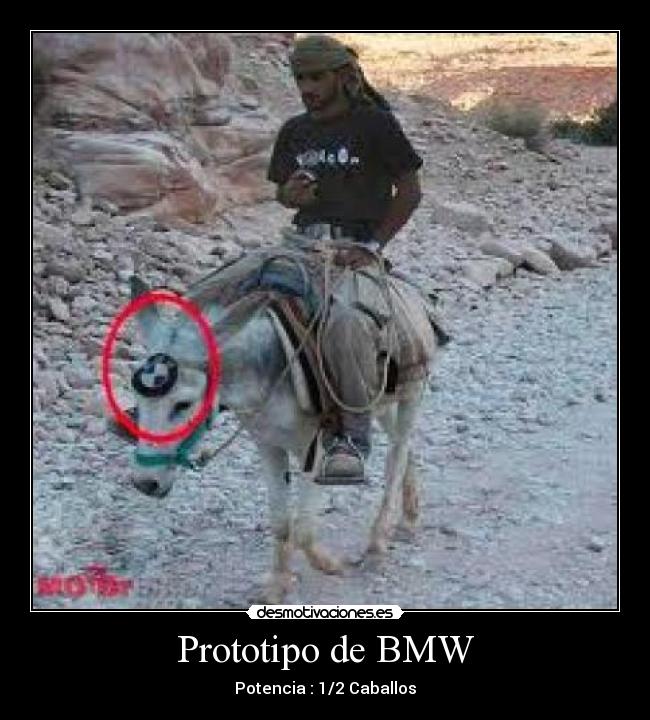 Prototipo de BMW - Potencia : 1/2 Caballos