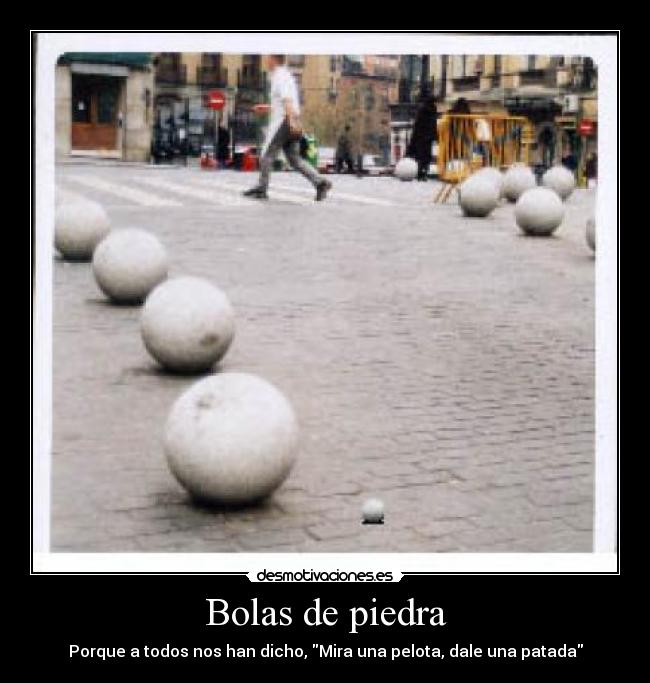 Bolas de piedra -