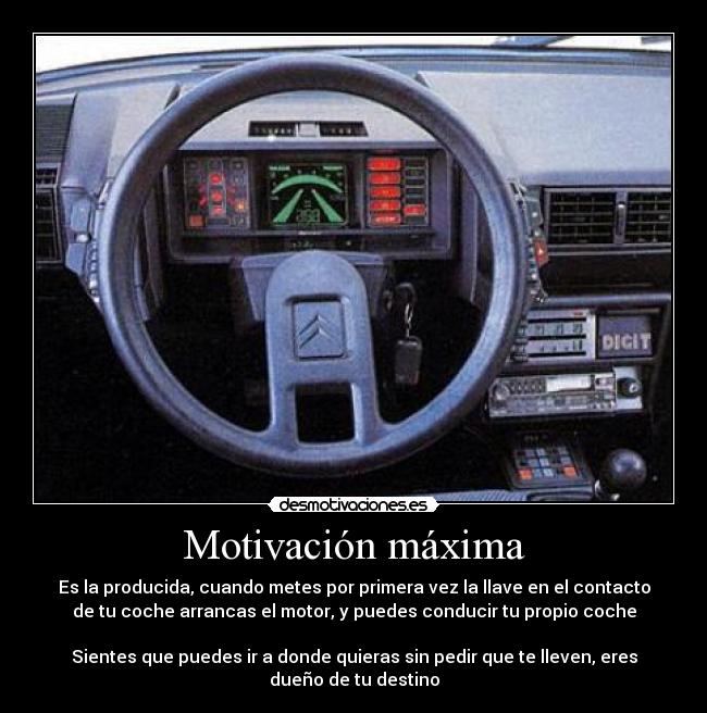 Motivación máxima -
