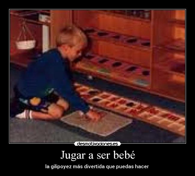 Jugar a ser bebé -