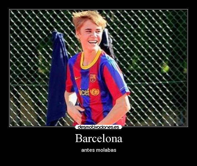 Barcelona - antes molabas