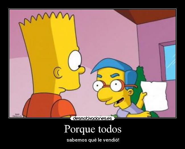 carteles bart simpsons desmotivaciones
