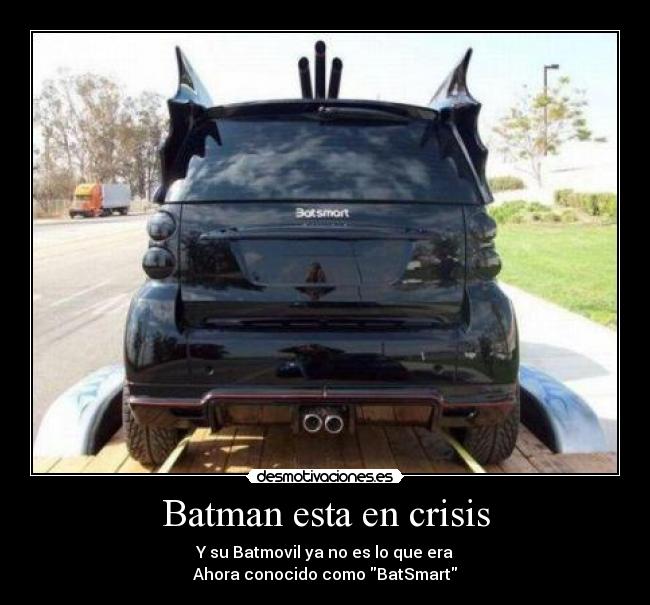 Batman esta en crisis -