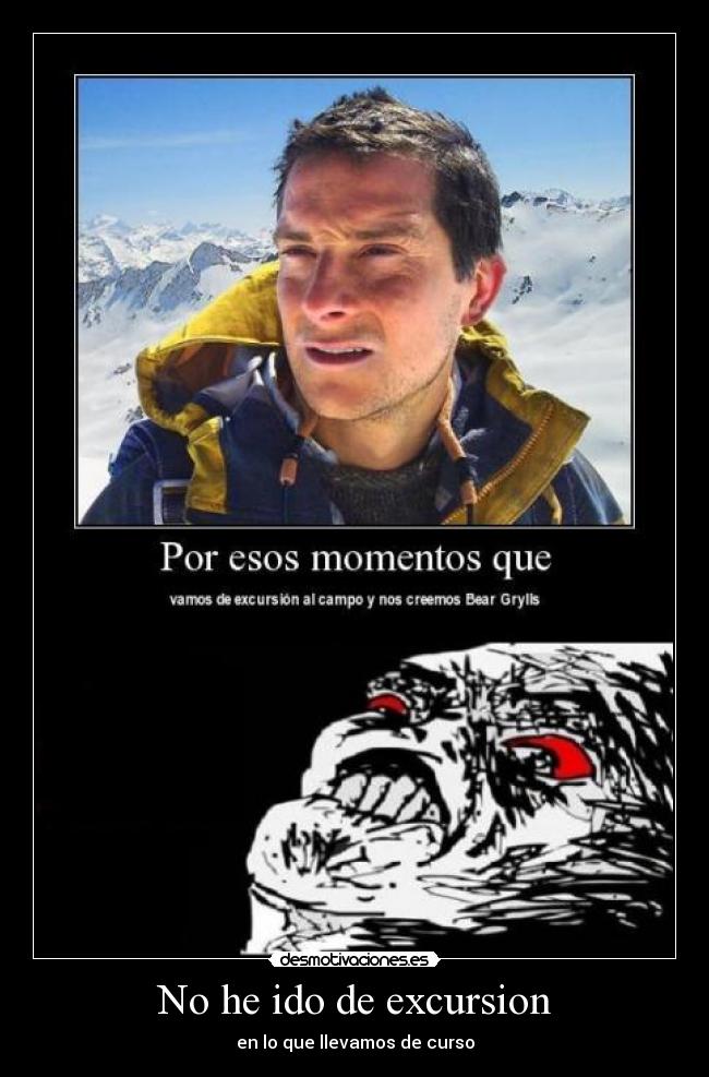 No he ido de excursion - 