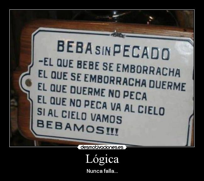 carteles logica desmotivaciones